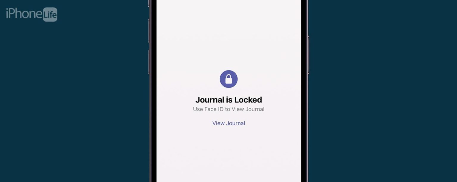 1706310066 So sperren Sie die Journal App in iOS 17