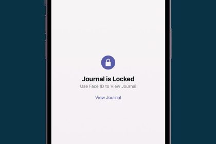 1706310066 So sperren Sie die Journal App in iOS 17