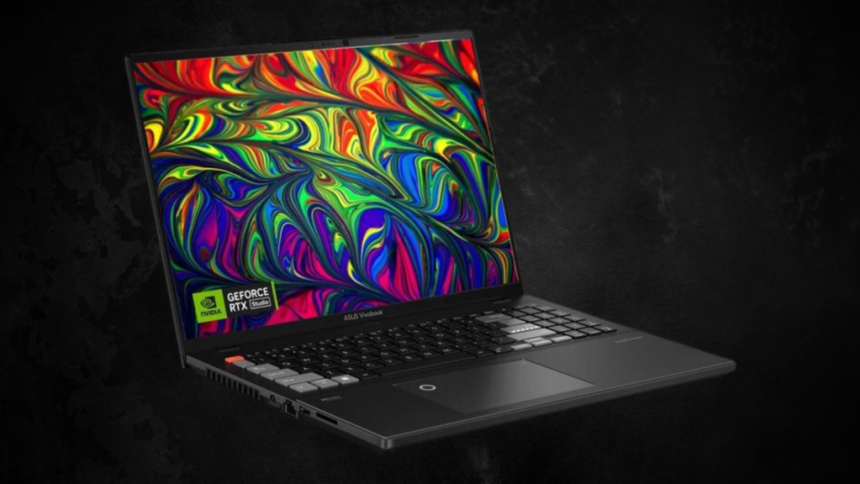 Das leistungsstarke Vivobook Pro Notebook von Asus ist stark reduziert