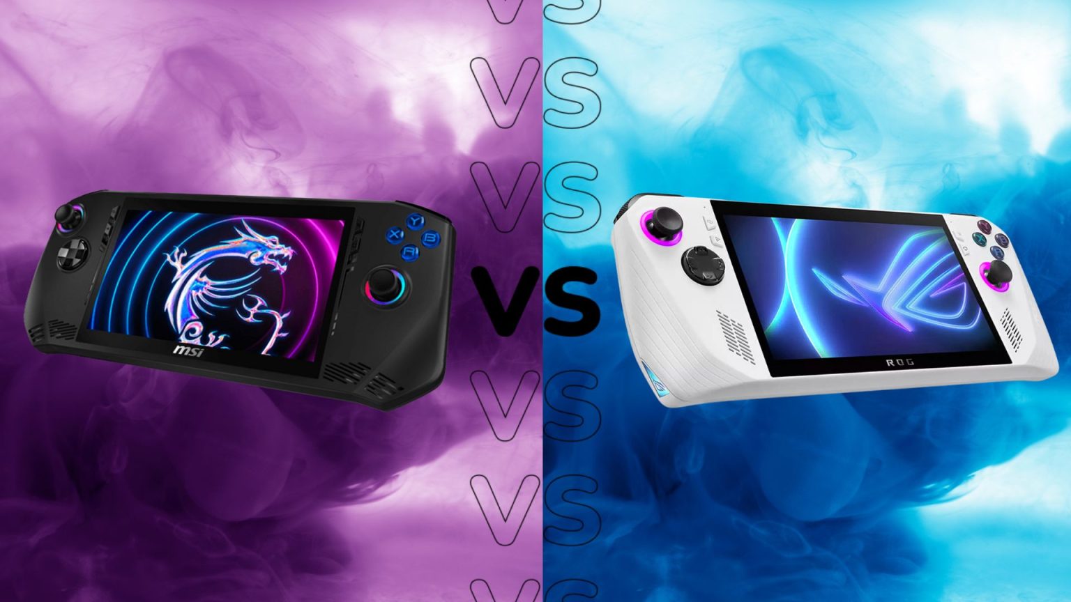 MSI Claw vs Asus ROG Ally Was ist der Unterschied