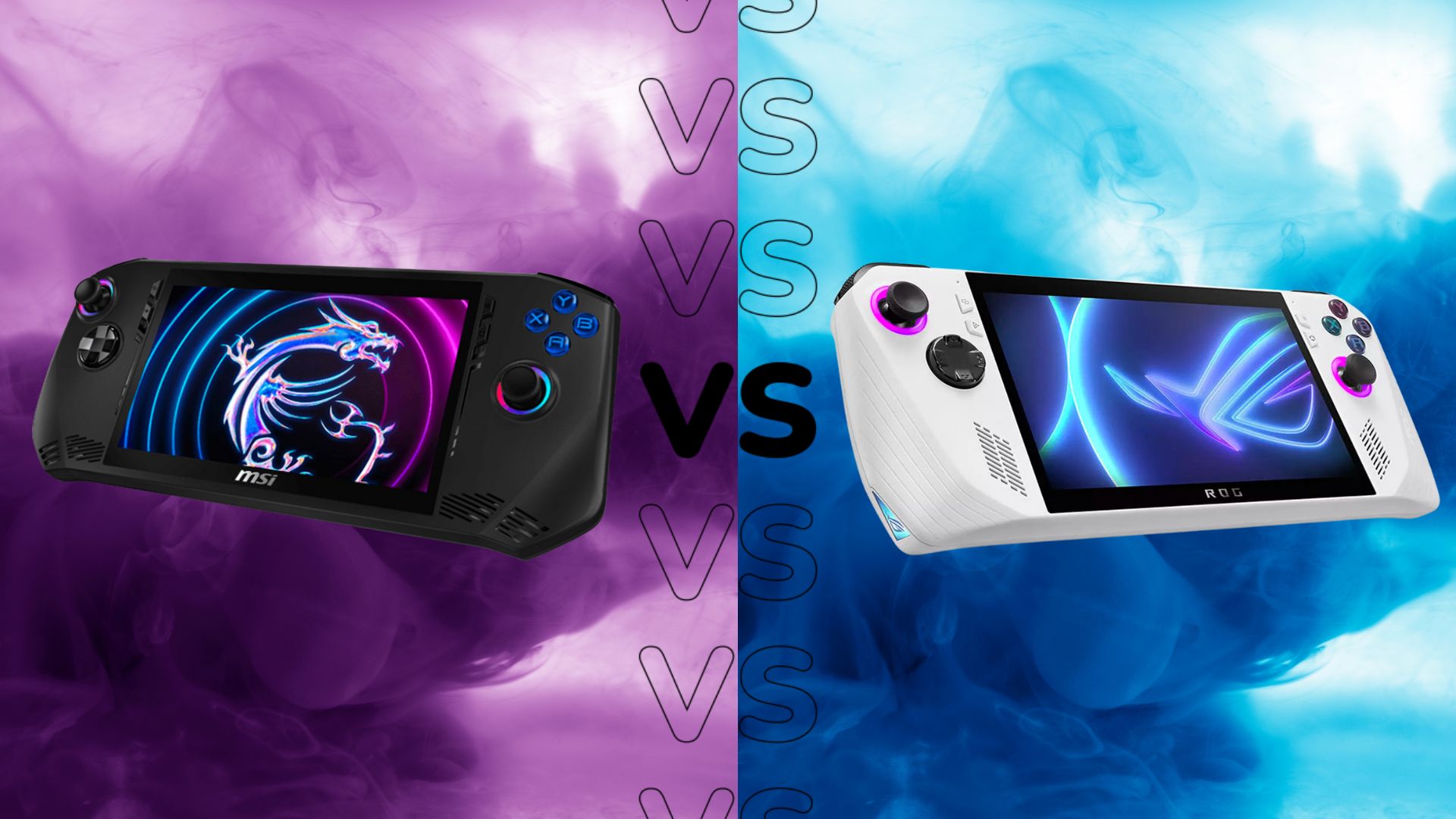 MSI Claw vs Asus ROG Ally Was ist der Unterschied