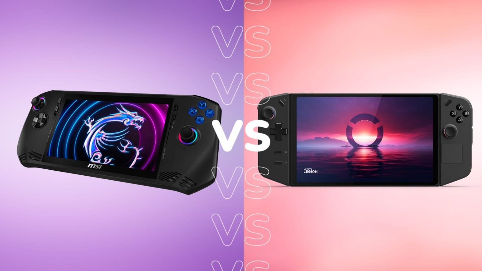 MSI Claw vs Lenovo Legion Go Welcher Handheld gewinnt
