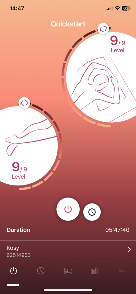 Monogramm von Beurer Konnect Smart Blanket App