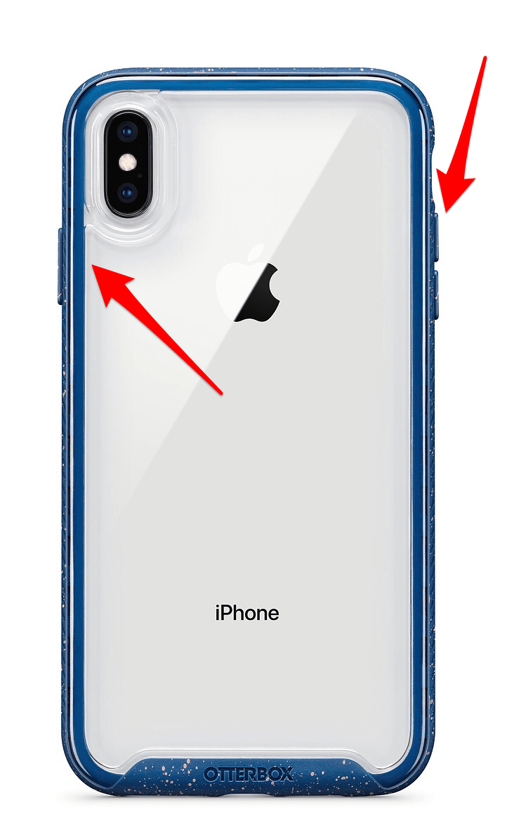 So erstellen Sie einen Screenshot auf dem iPhone X und höher