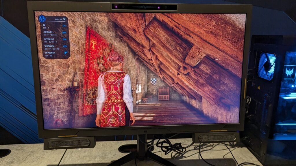 Acer Predator SpatialLabs-Ansicht