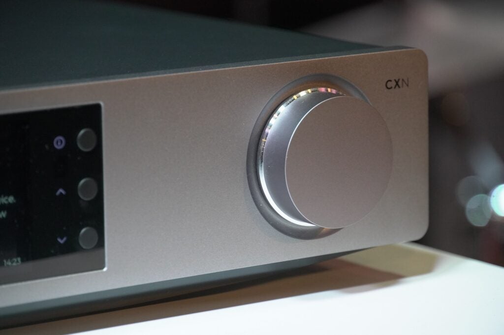 Lautstärkeregler des Cambridge CXN100