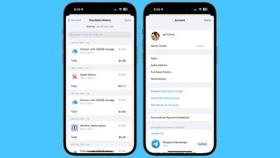 Kaufhistorie im App Store iOS 17 4