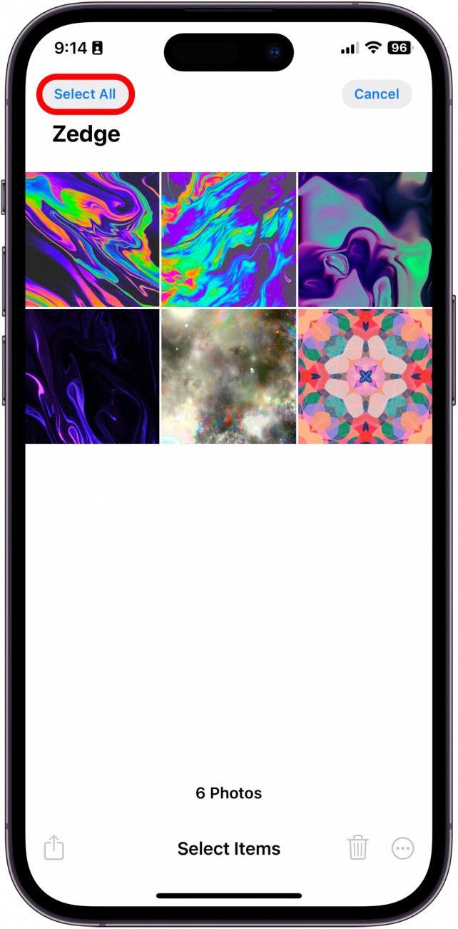 Ordner vs. Album iPhone