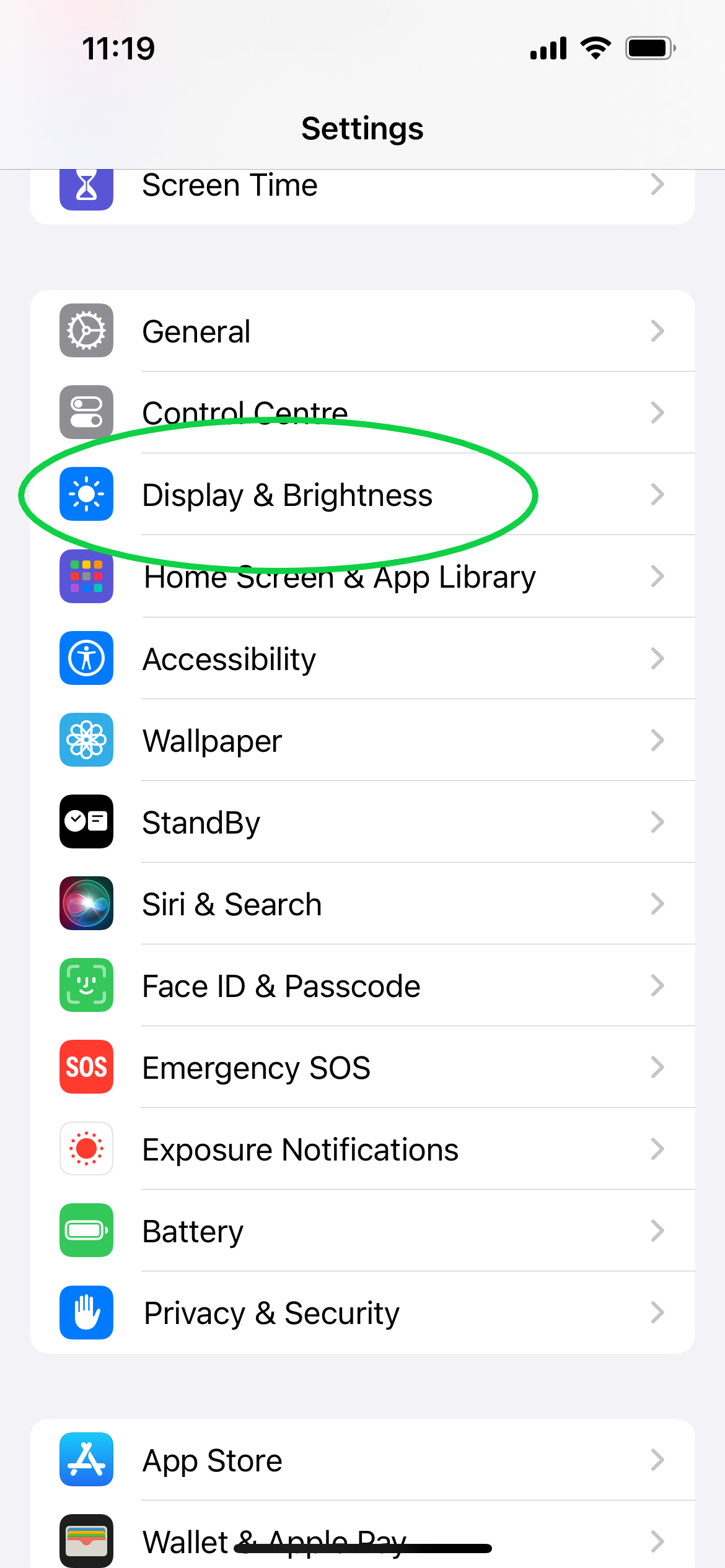 1707500210 898 So stellen Sie das Bildschirm Timeout auf dem iPhone ein