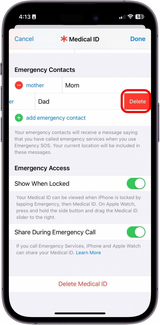 So richten Sie den Notfallkontakt auf dem iPhone ein