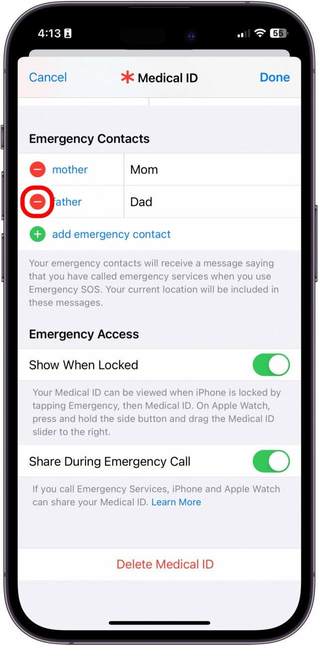 So richten Sie einen Notfallkontakt auf dem iPhone ein