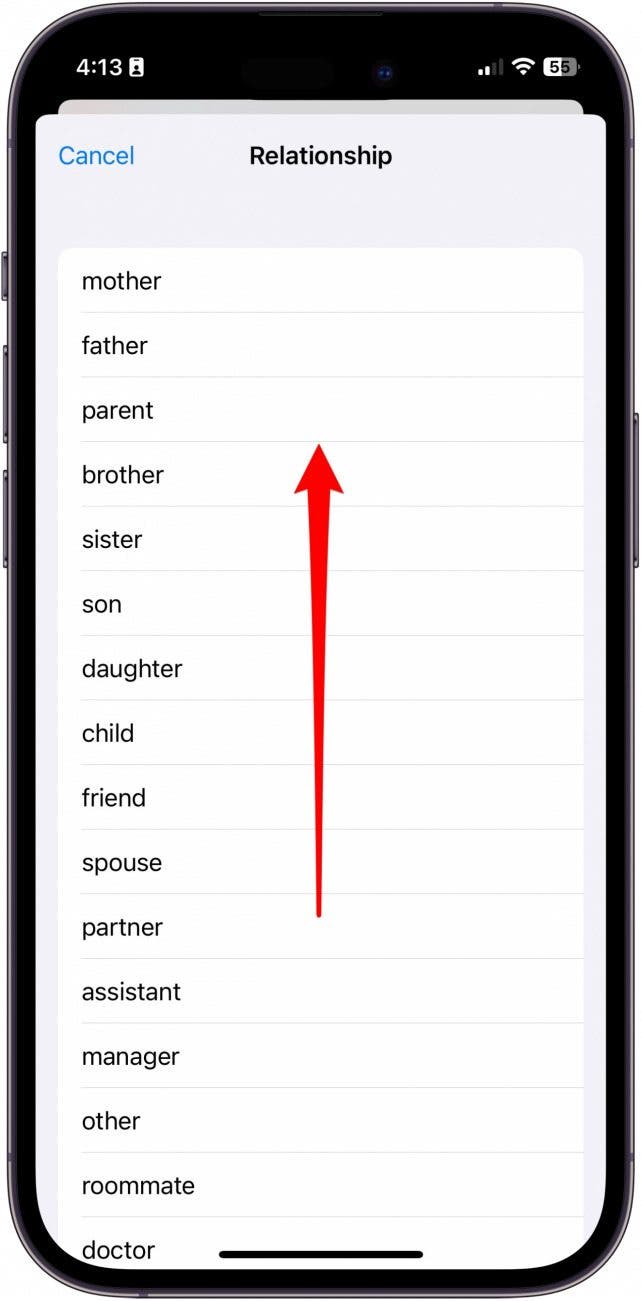 Notfallkontakte iPhone