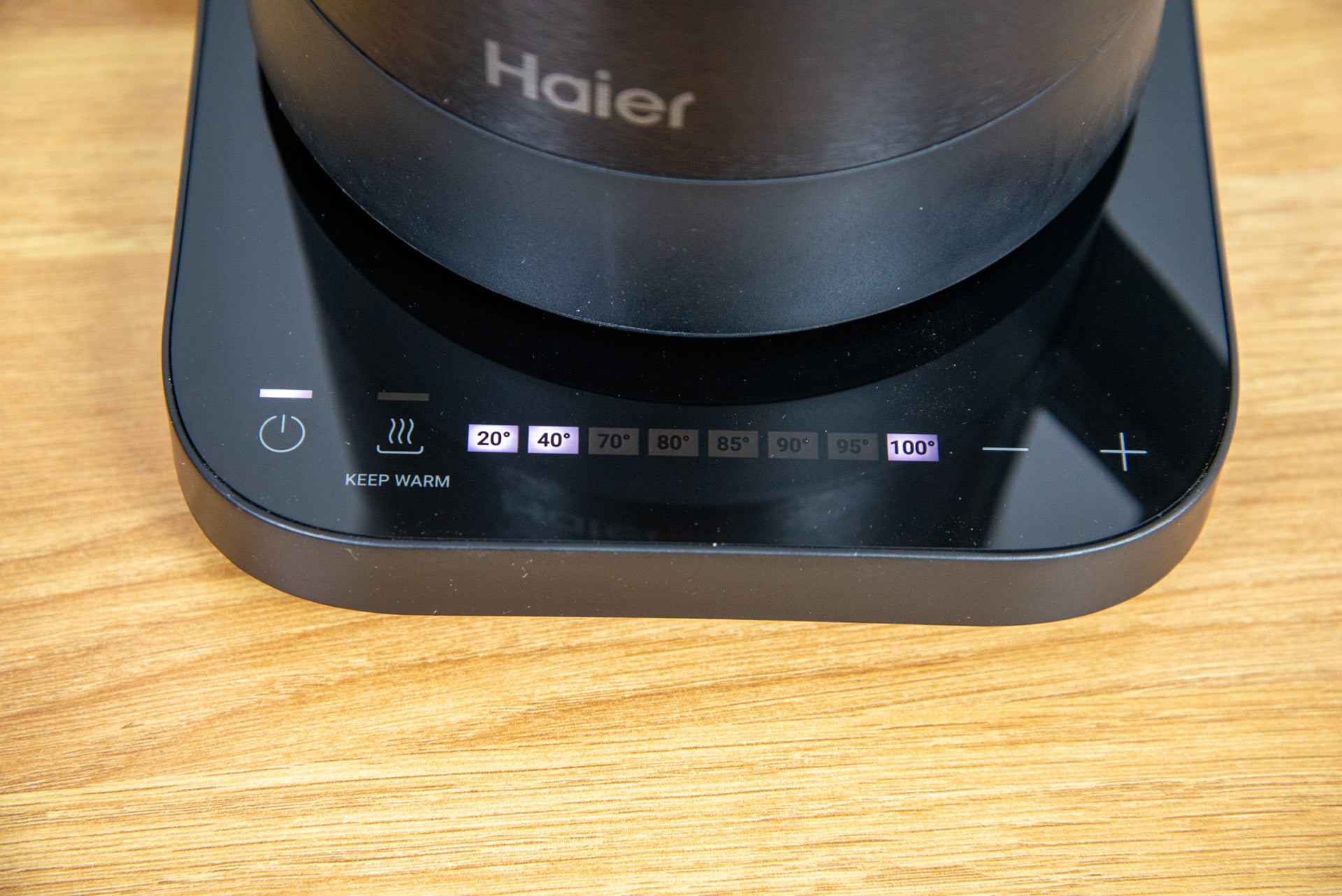 Bedienfeld des Haier Kettle I-Master Series 5