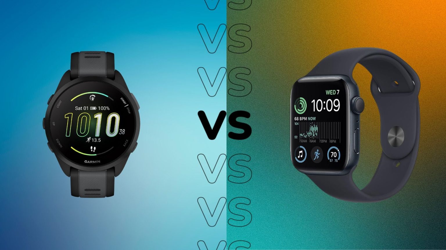 1708470085 Garmin Forerunner 165 vs Apple Watch SE 2 Welche sollten