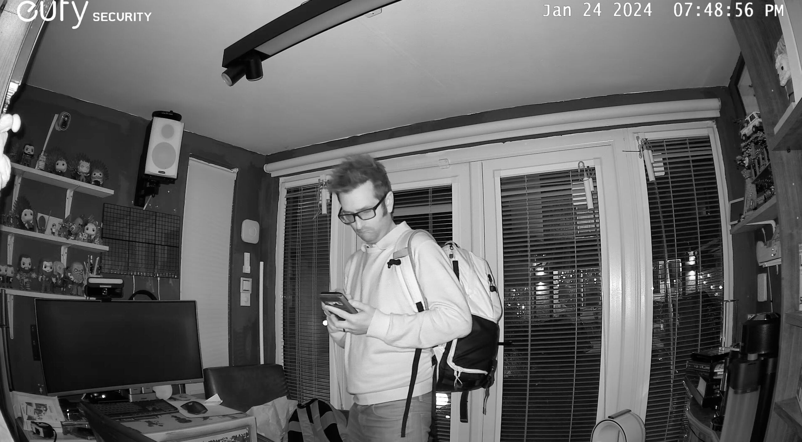 Eufy Security Indoor Cam S350 IR-Beispiel