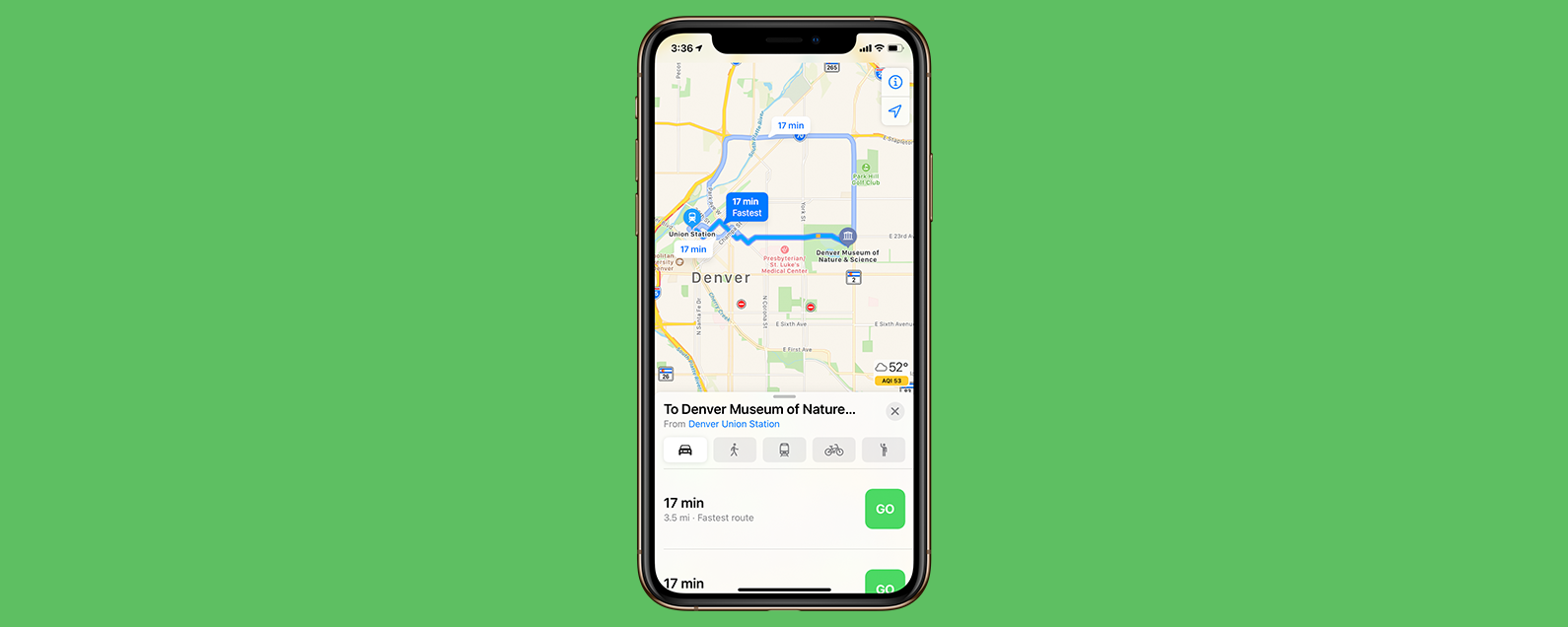 1708755898 So erhalten Sie Wegbeschreibungen zu oeffentlichen Verkehrsmitteln in Apple Maps