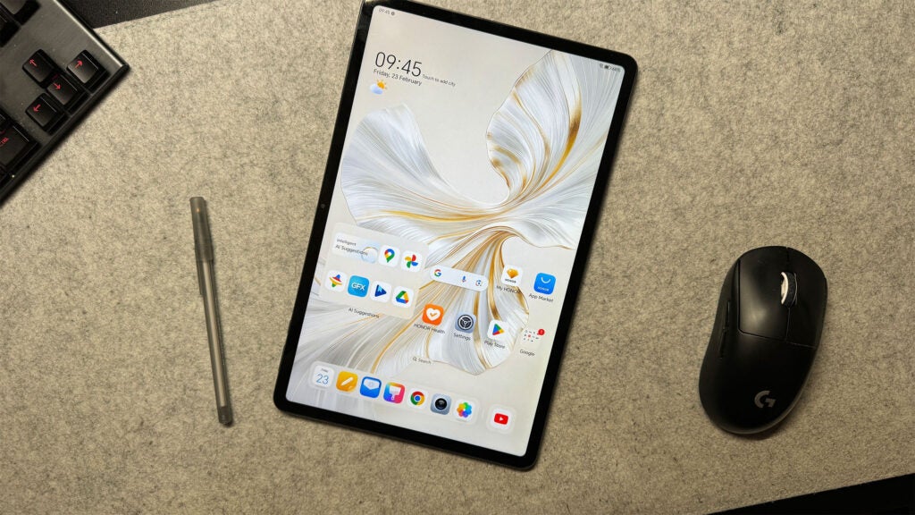 Honor Pad 9 auf dem Schreibtisch
