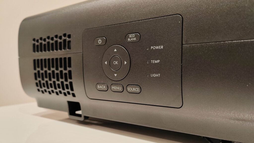 BenQ W4000i Seitensteuerung
