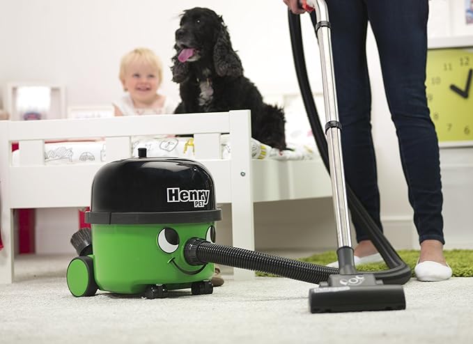 Der gruene Henry Staubsauger ist jetzt bei Currys guenstig zu haben