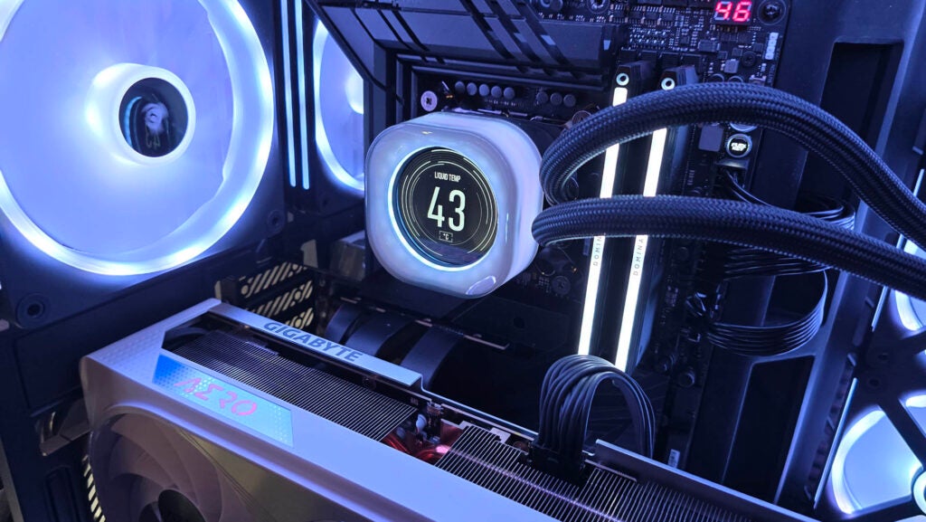 Intel 14700K in CPU mit Prüfstand