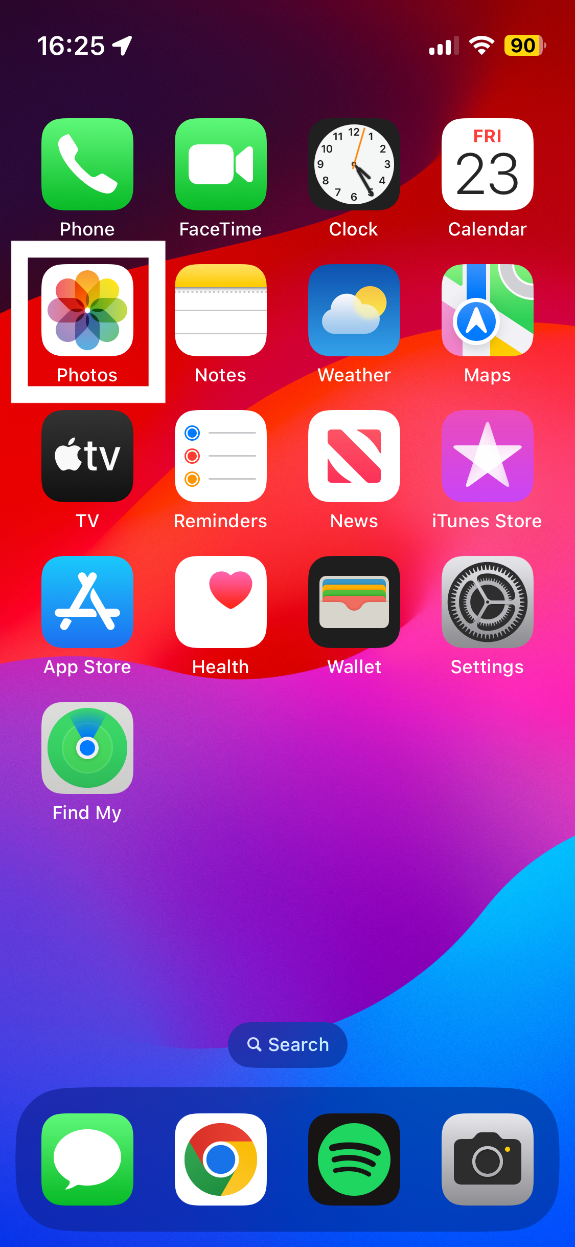 So waehlen Sie mehrere Fotos auf dem iPhone aus