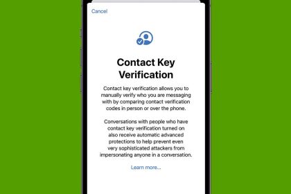 1709387352 Verifizierung des iMessage Kontaktschluessels erklaert