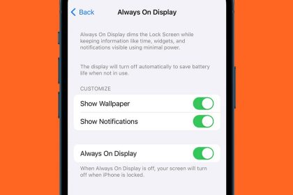 1709781164 Sparen Sie Batterie indem Sie das Always On Display Ihres iPhones deaktivieren