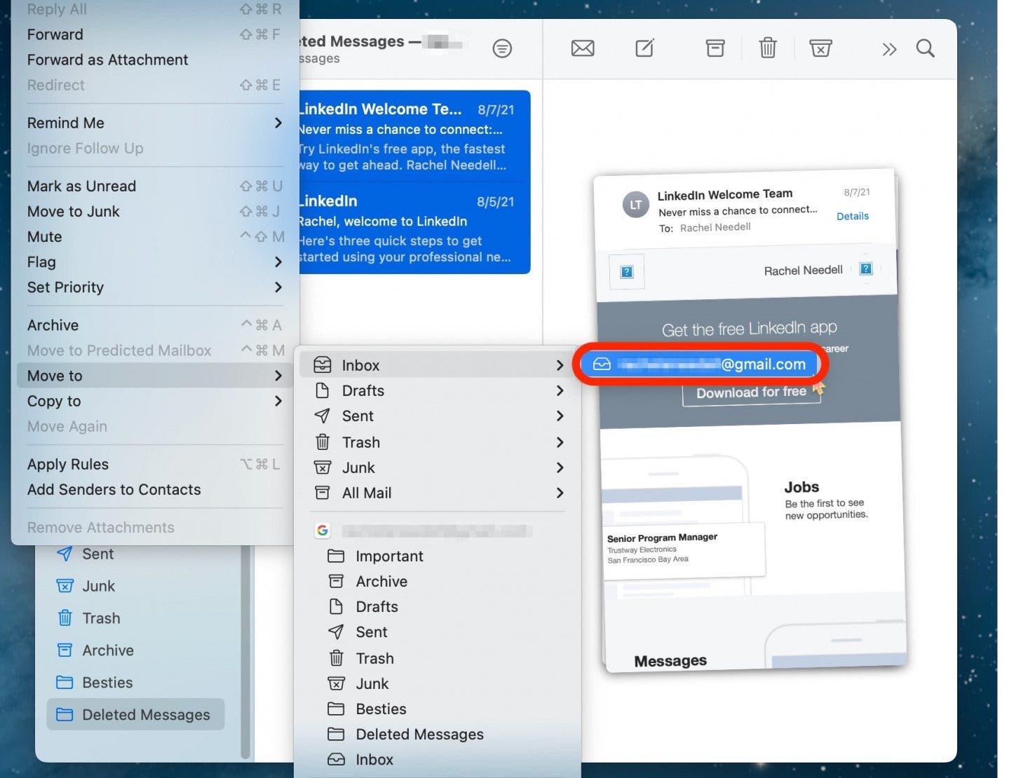 So rufen Sie gelöschte E-Mails von Gmail ab