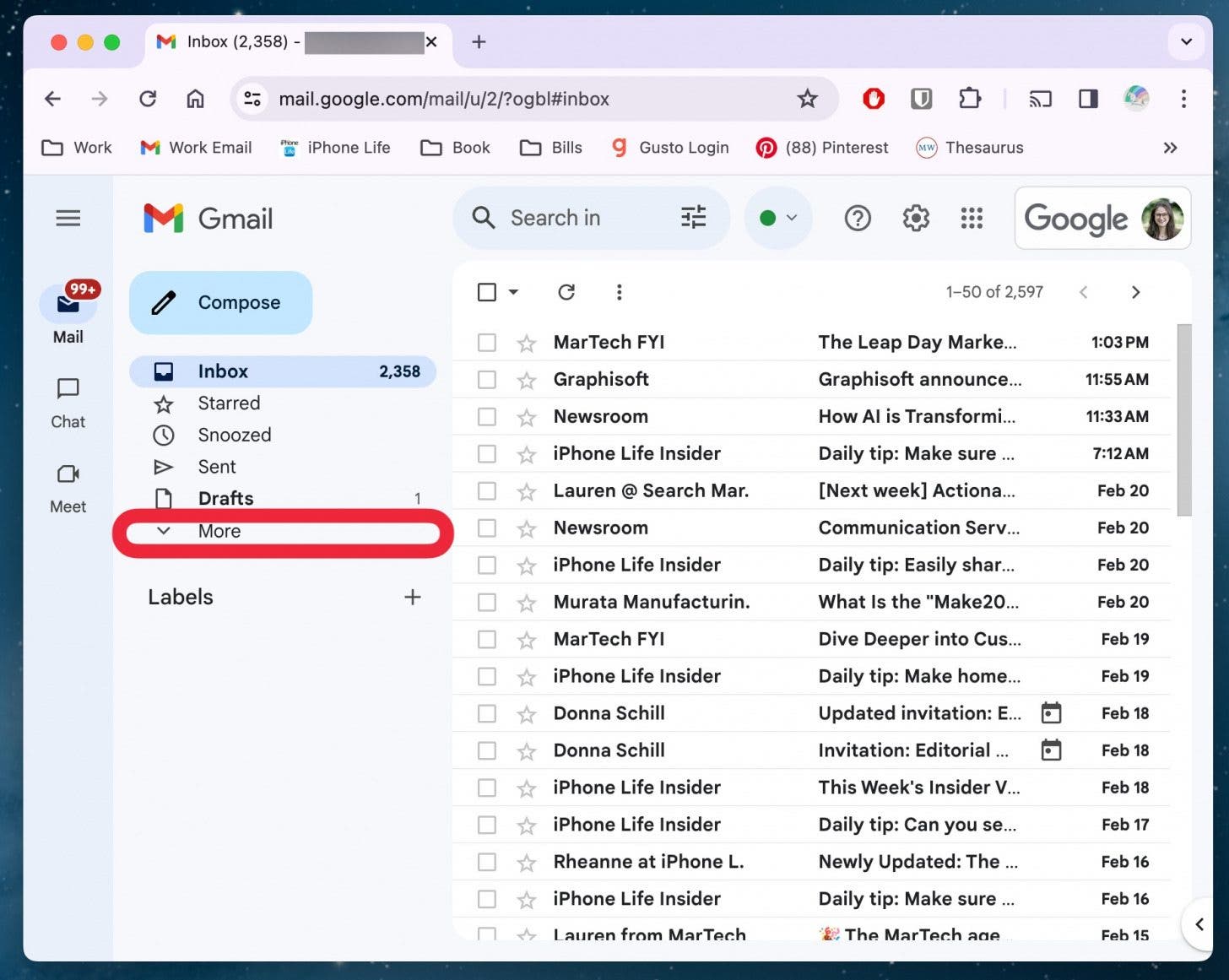 Wie ruft man gelöschte E-Mails ab?