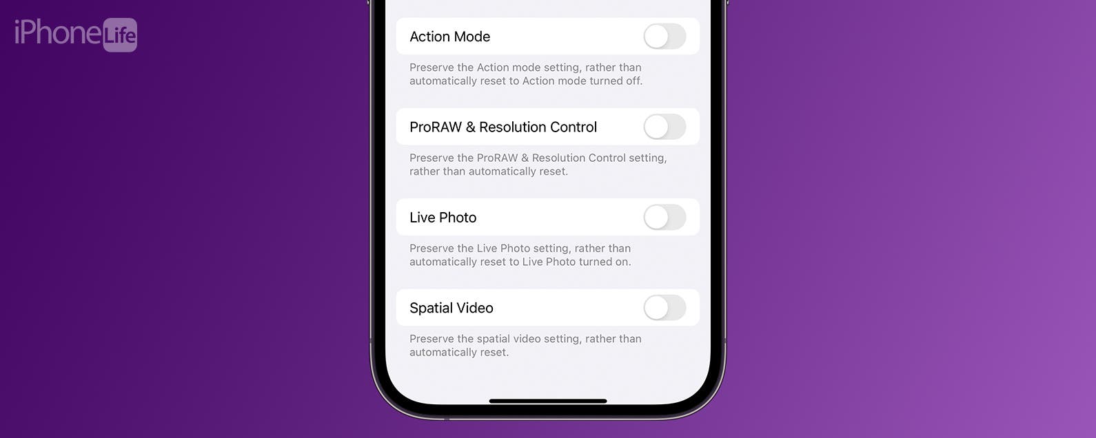 1709886287 Geloest Das iPhone schaltet Live Fotos staendig aus