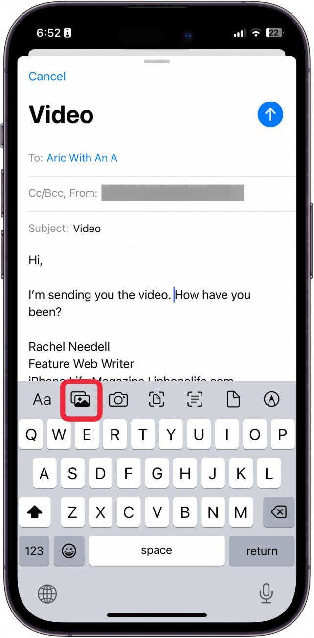 Teilen Sie Videos vom iPhone auf Android