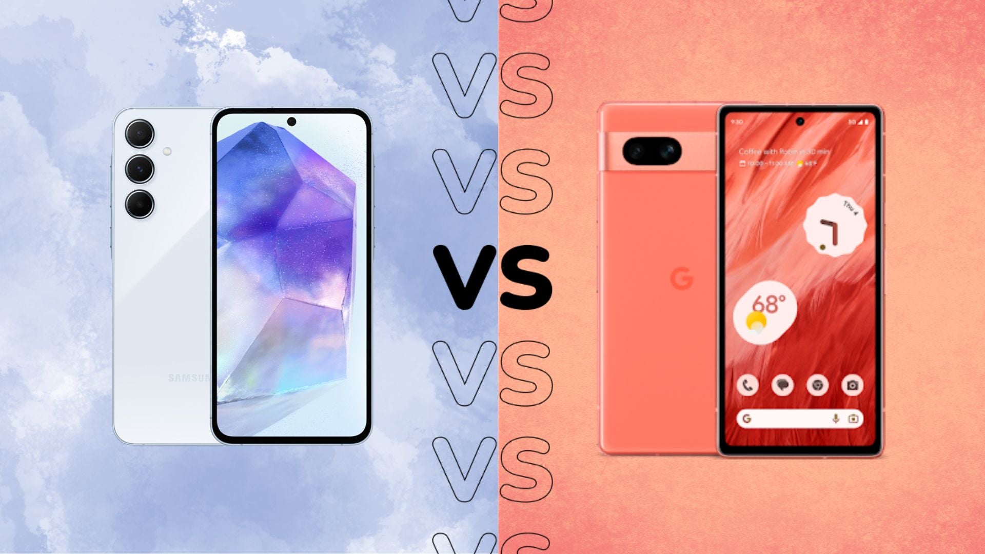 1710207390 Samsung Galaxy A55 5G vs Google Pixel 7a Welche Mittelklasse