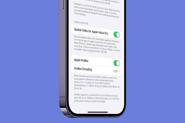 1710229722 So nehmen Sie raeumliche Videos auf dem iPhone auf