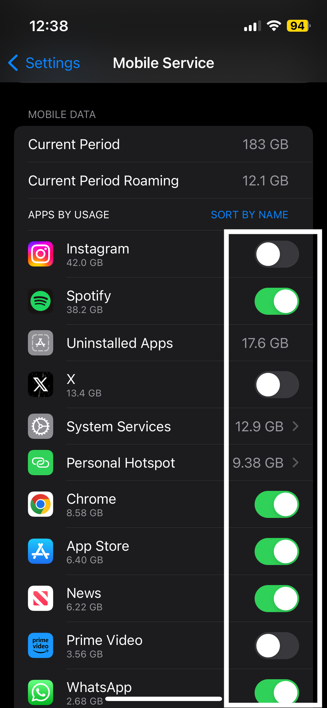 1710314688 990 So beschraenken Sie die Datennutzung von Apps beim Roaming unter