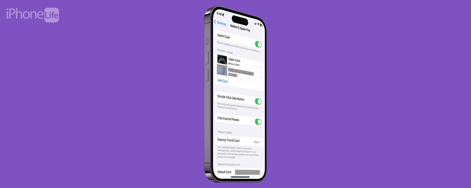1711096596 So aendern Sie die Standardkarte fuer Apple Pay