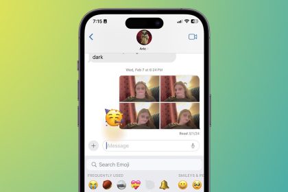 1711175790 So ziehen Sie Emojis per Drag Drop in iMessage