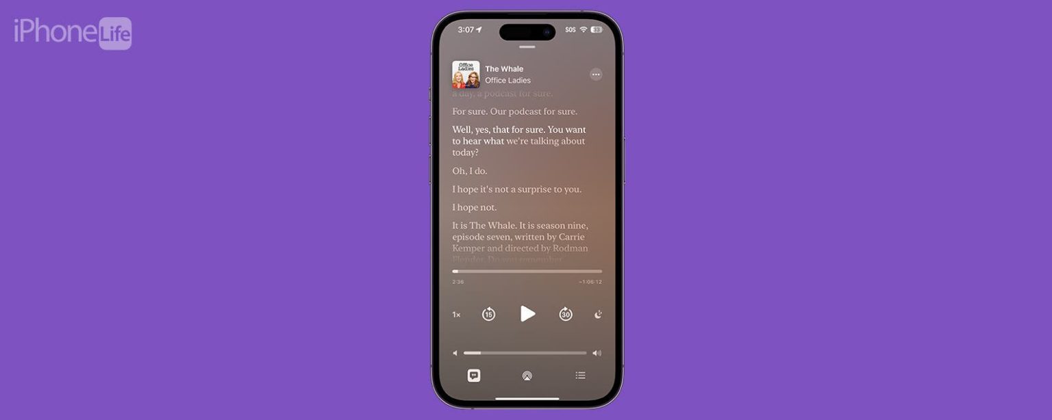 1711386056 So sehen Sie Podcast Transkripte in der Podcasts App