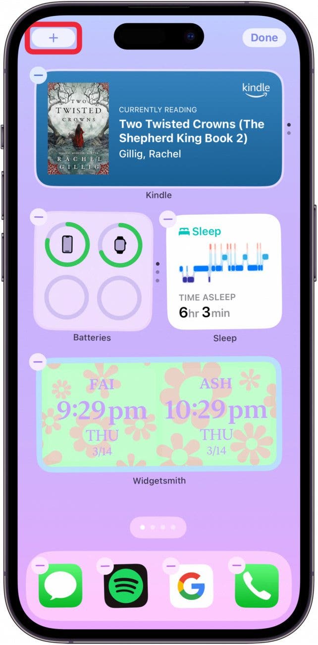 iOS 17 Uhranzeige
