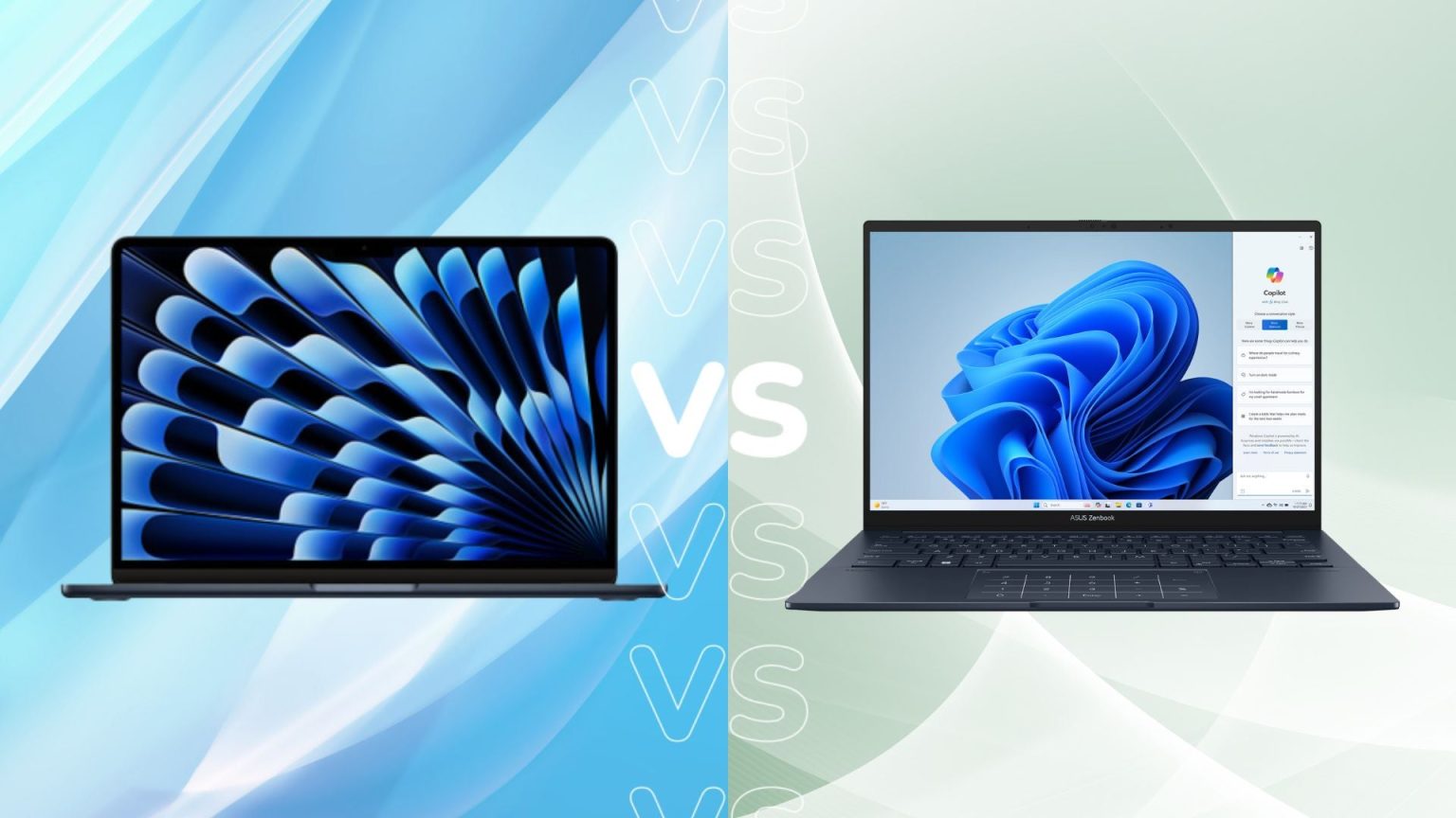 1711705742 Apple MacBook Air M3 vs Asus Zenbook 14 OLED Mac