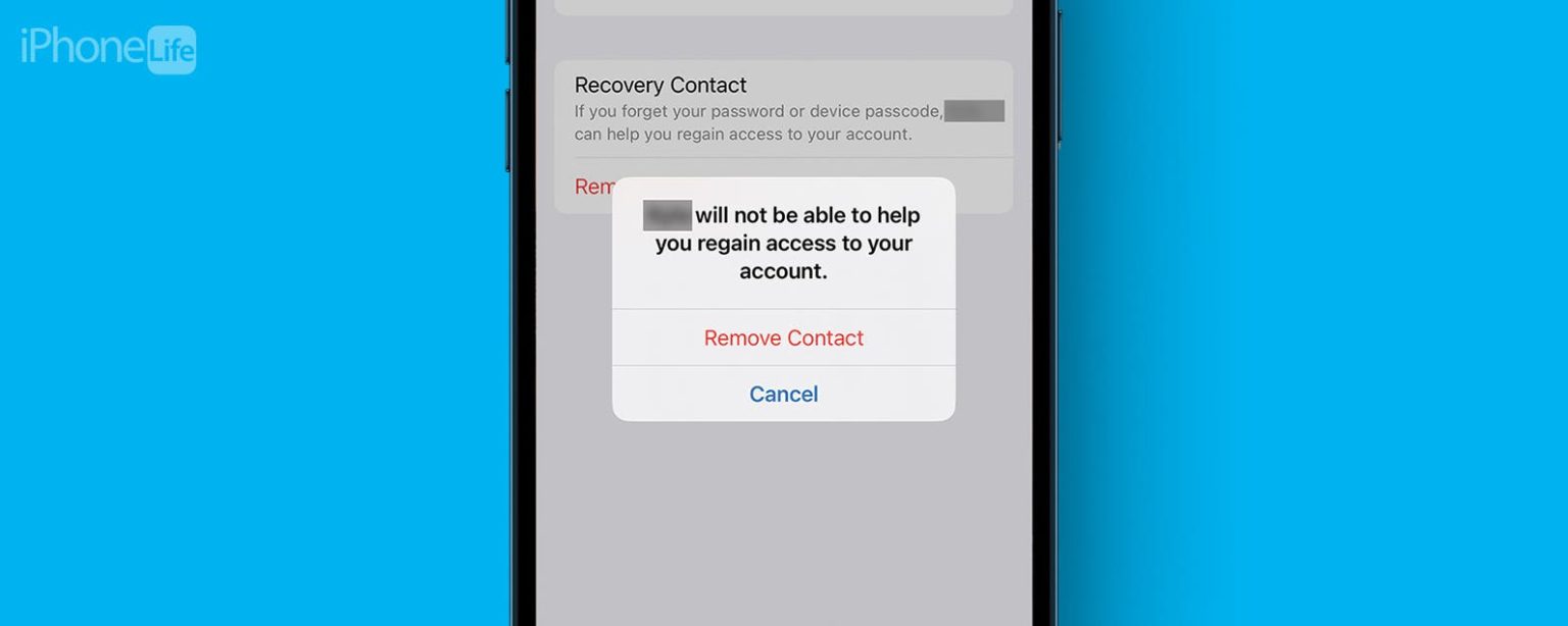 1711885013 Fuegen Sie Wiederherstellungskontakte zu Ihrer Apple ID hinzu oder entfernen Sie