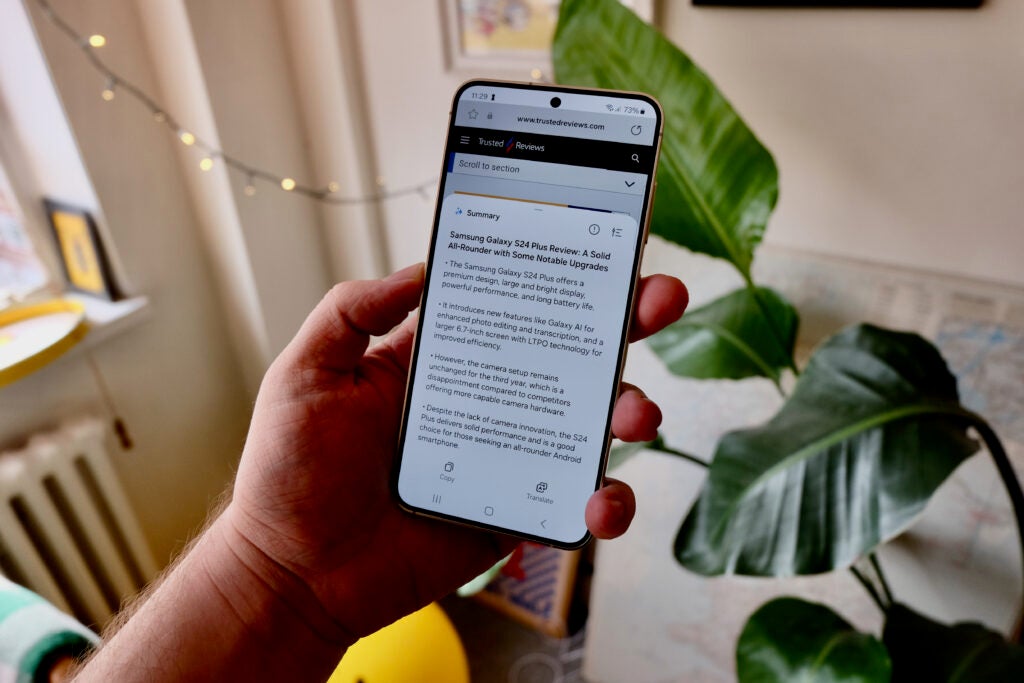 Samsung Galaxy S23 Textzusammenfassung AI