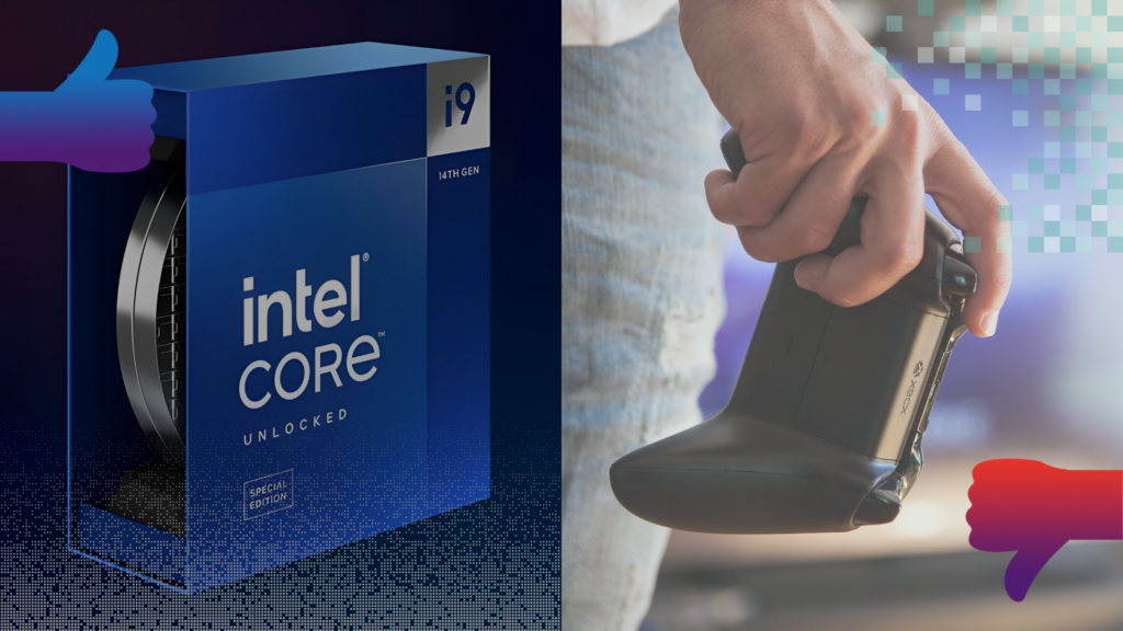 Gewinner und Verlierer Intel stellt eine leistungsstarke CPU vor da