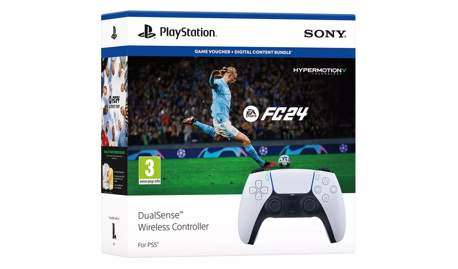 Mit diesem DualSense Paket erhalten Sie EA Sports FC fuer 20
