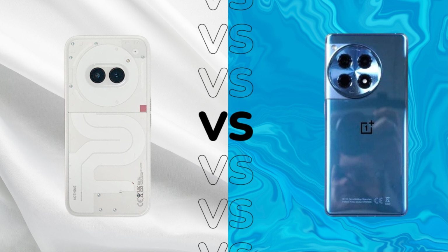 Nothing Phone 2a vs OnePlus 12R Was ist der Unterschied