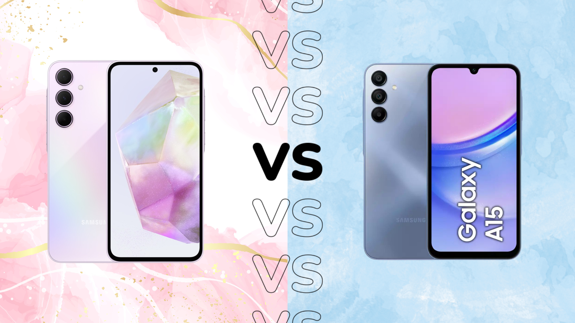 Samsung Galaxy A35 5G vs Samsung Galaxy A15 5G Welches