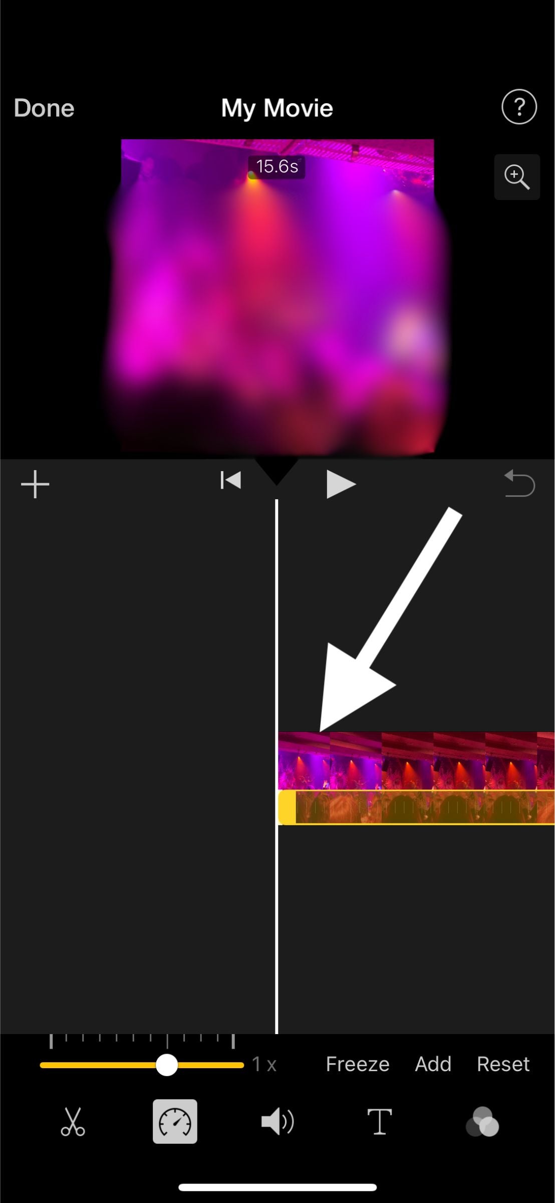 So verlangsamen Sie Videos auf dem iPhone