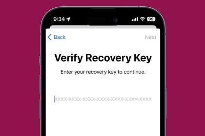1711937582 Schuetzen Sie Ihre Apple ID mit einem Wiederherstellungsschluessel