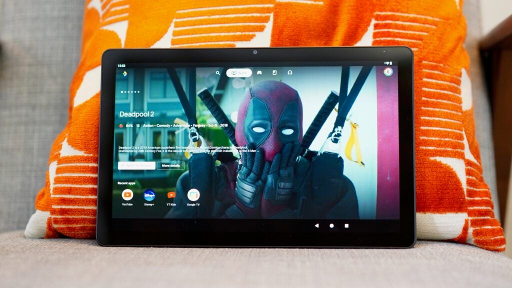 Das Acer Iconia Tab P11 zeigt seinen Bildschirm zum Durchsuchen von Medien an