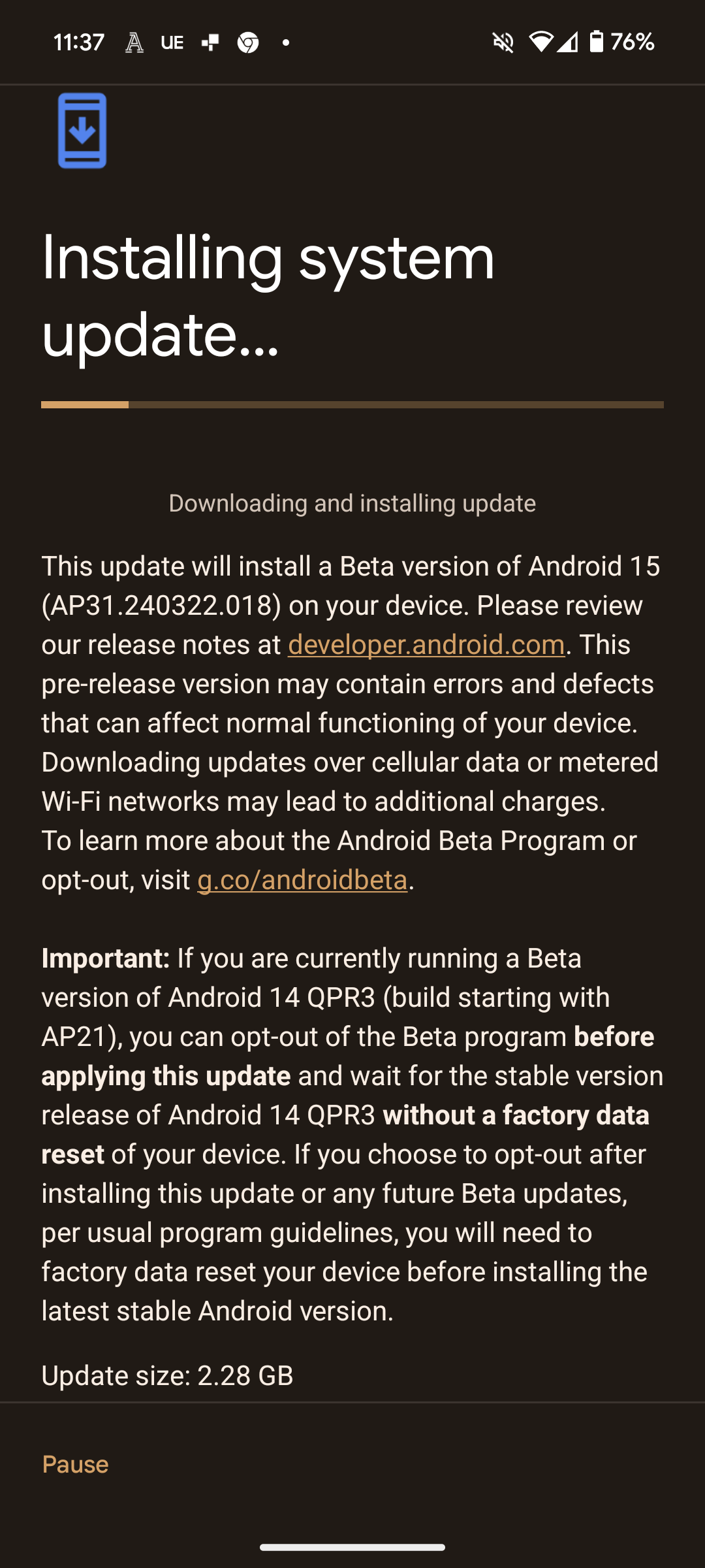 1712923994 350 So laden Sie die Betaversion von Android 15 jetzt herunter