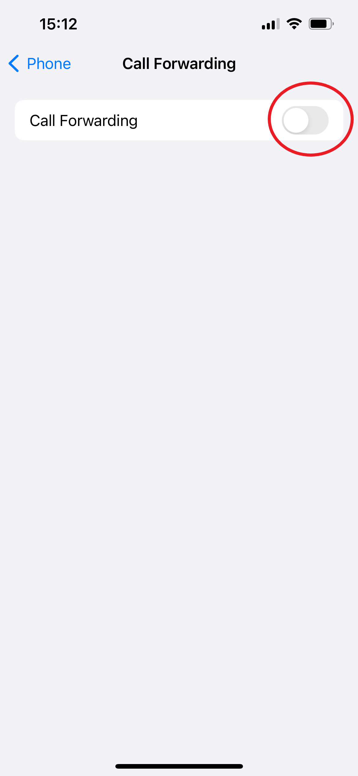 1713281825 996 So richten Sie die Anrufweiterleitung auf Ihrem iPhone ein und